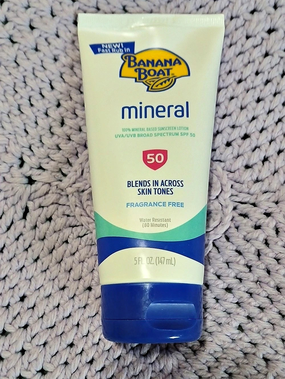 Banana Boat Mineral Sunscreen Lotion SPF 50 SPF 50 Fragrance Free